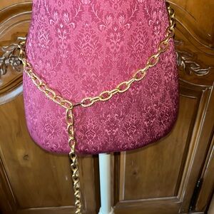 2 Chain link Belts Vintage and modern 😘